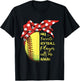 My Favorite Softball Player Calls Me Mamaw T-Shirt - T-Shirt | Black