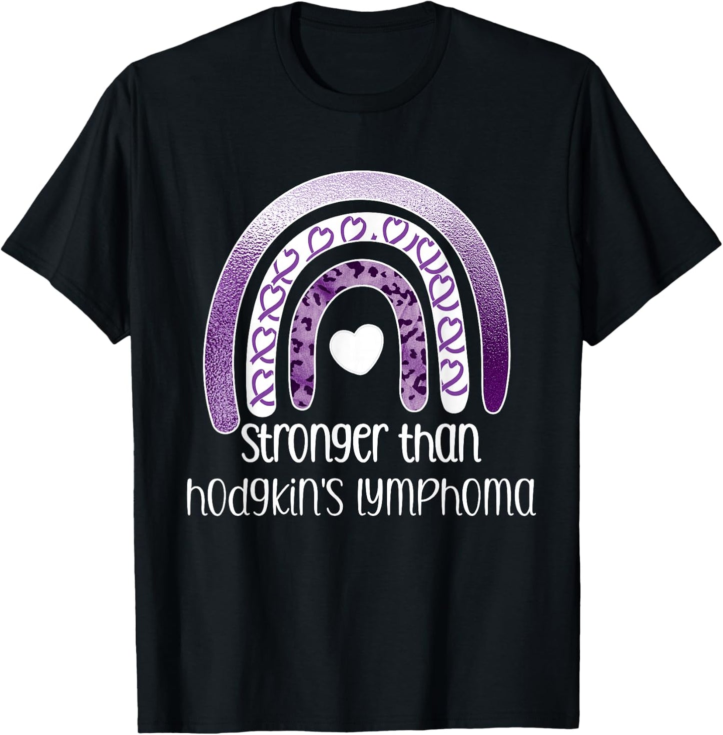 Hodgkin's Lymphoma Survivor Cancer Warrior T-Shirt - T-Shirt | Black