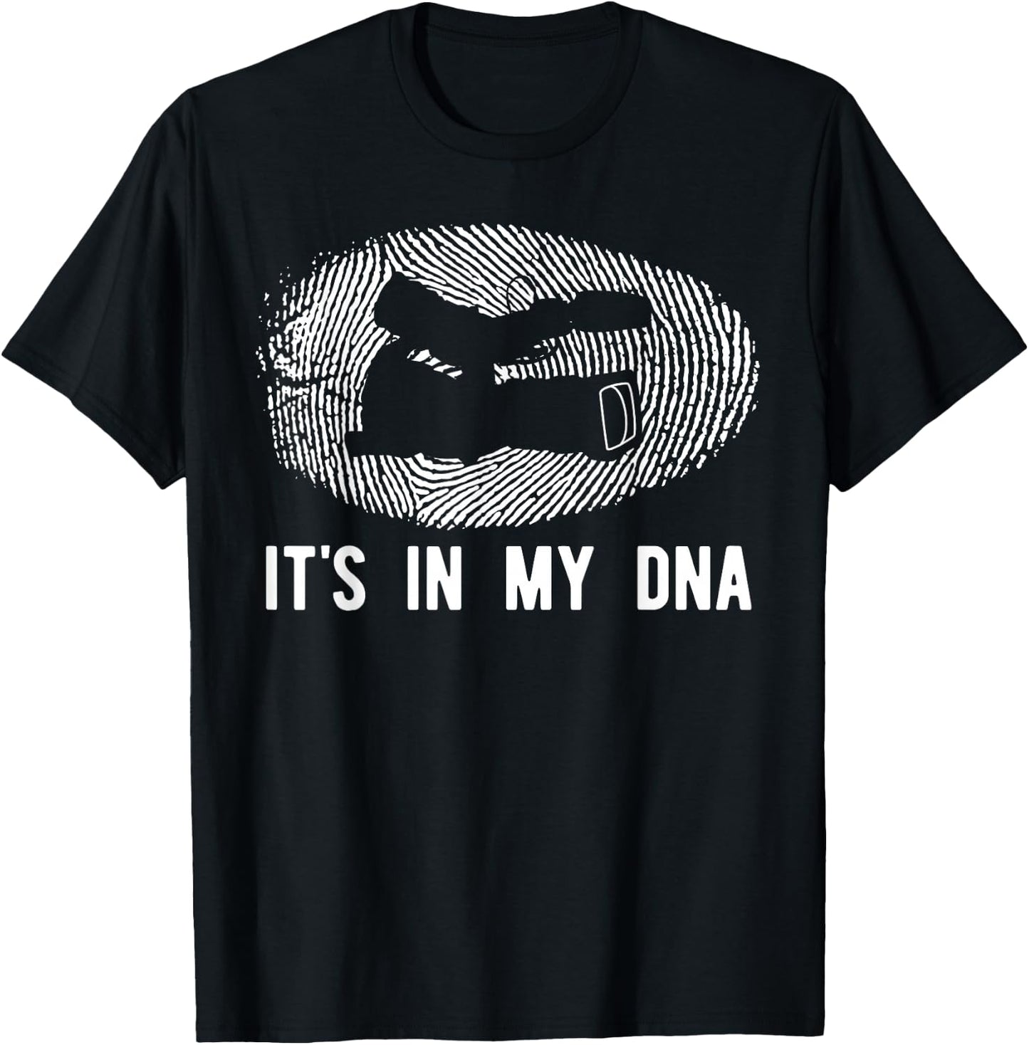 Cameraman In My Genes Video Camera videographer T-Shirt - T-Shirt | Black