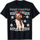 Merry Christmas Ornament Clumber Spaniel Xmas Santa T-Shirt - T-Shirt | Black