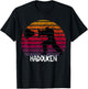 Retro Vintage Hadouken Fighter T-Shirt - T-Shirt | Black