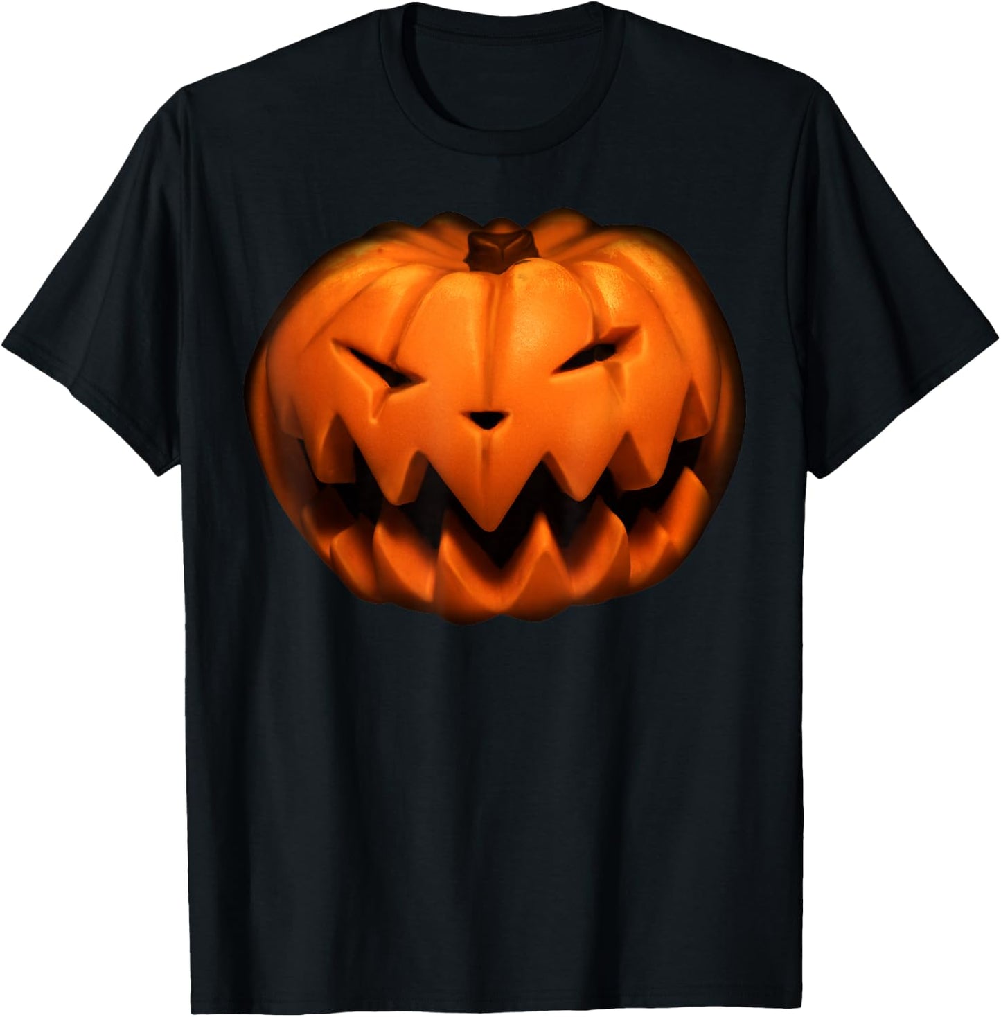 Disney The Nightmare Before Christmas Pumpkin King Big Face T-Shirt - T-Shirt | Black