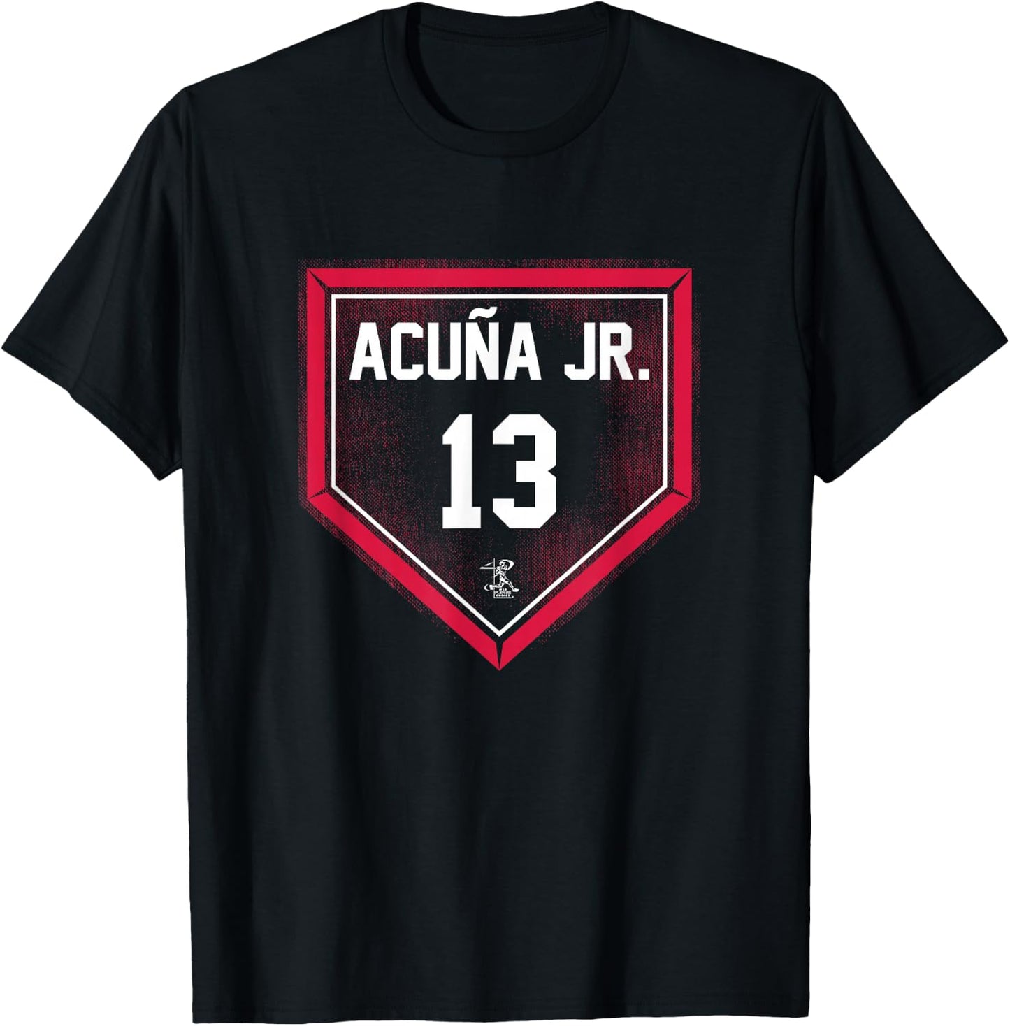 Ronald Acuna Jr Home Plate Gameday T-Shirt - T-Shirt | Black