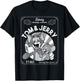 Tom And Jerry Saturday Morning Cartoons 1940 Portrait T-Shirt - T-Shirt | Black