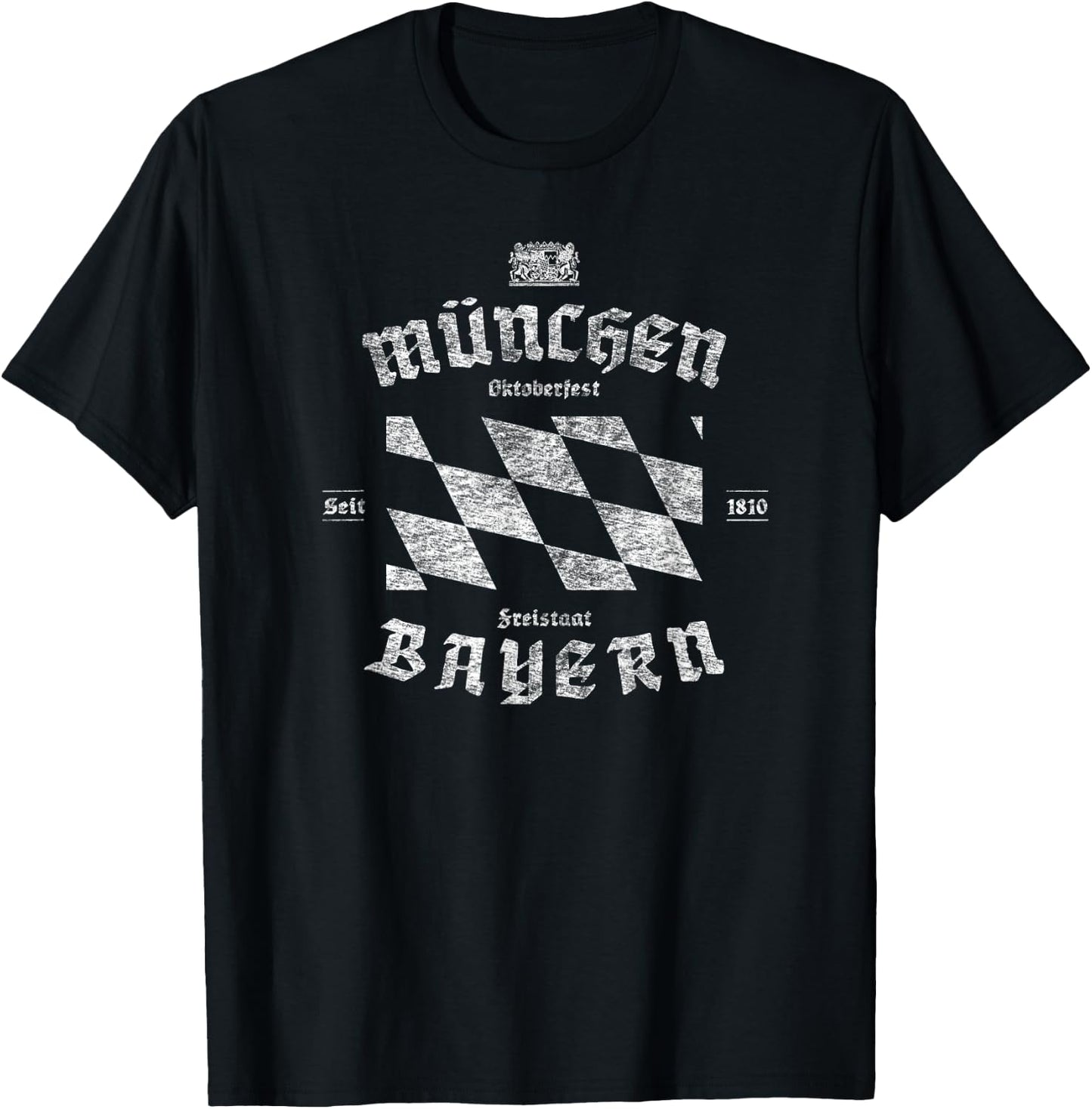 Oktoberfest Deutschland German Beer Festival Shirt T-Shirt - T-Shirt | Black