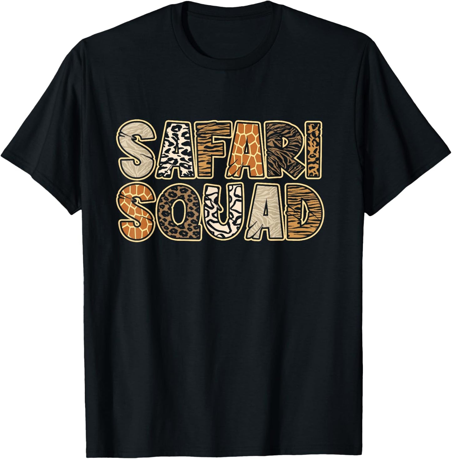 Arfica Safari Zoo - Safari Squad T-Shirt - T-Shirt | Black