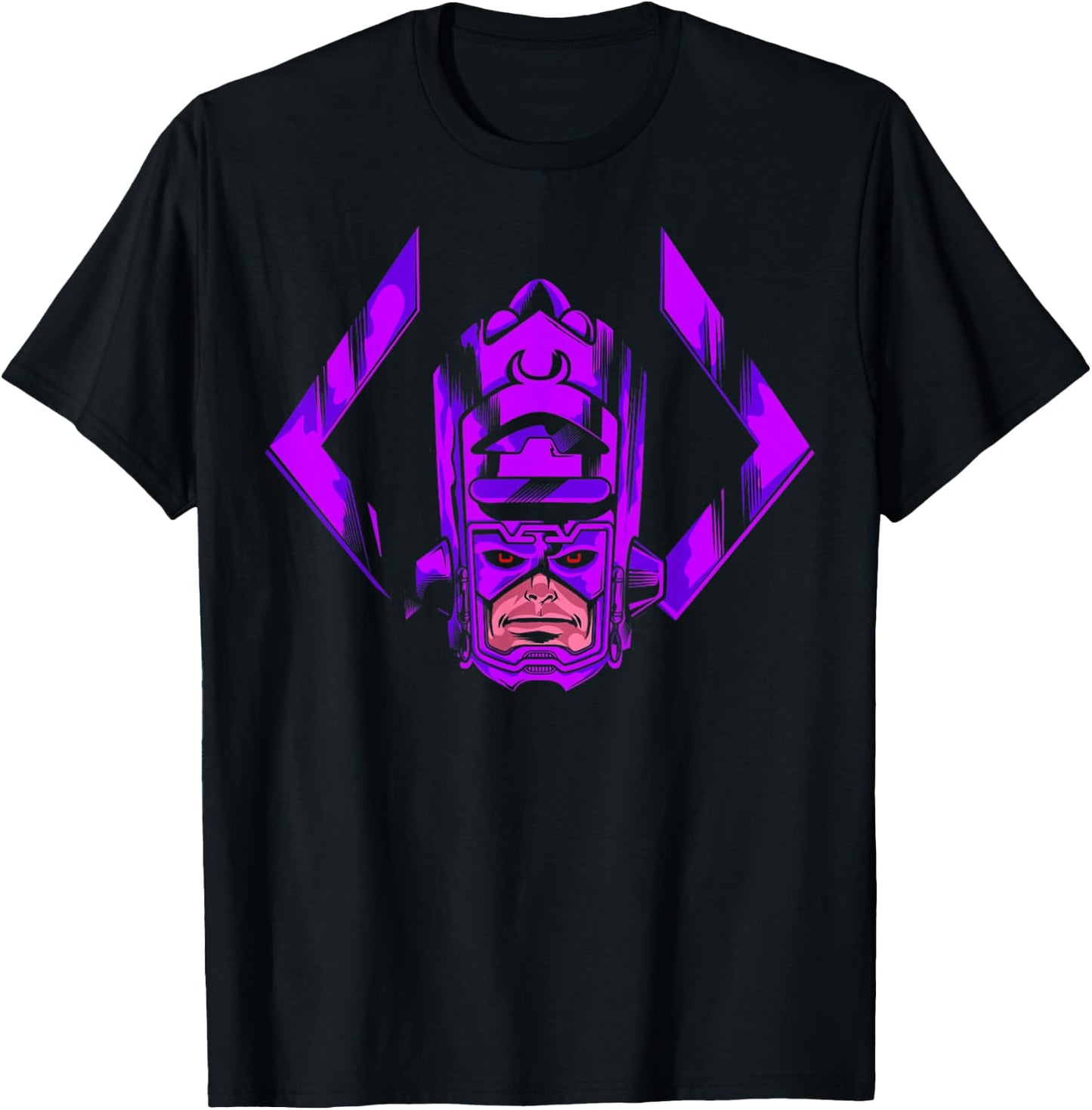 Marvel Fantastic Four Galactus Dark Big Face T-Shirt - T-Shirt | Black