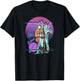Pop Art 4th Doctor Baker Cosmic Time Travel Fan T-Shirt - T-Shirt | Black