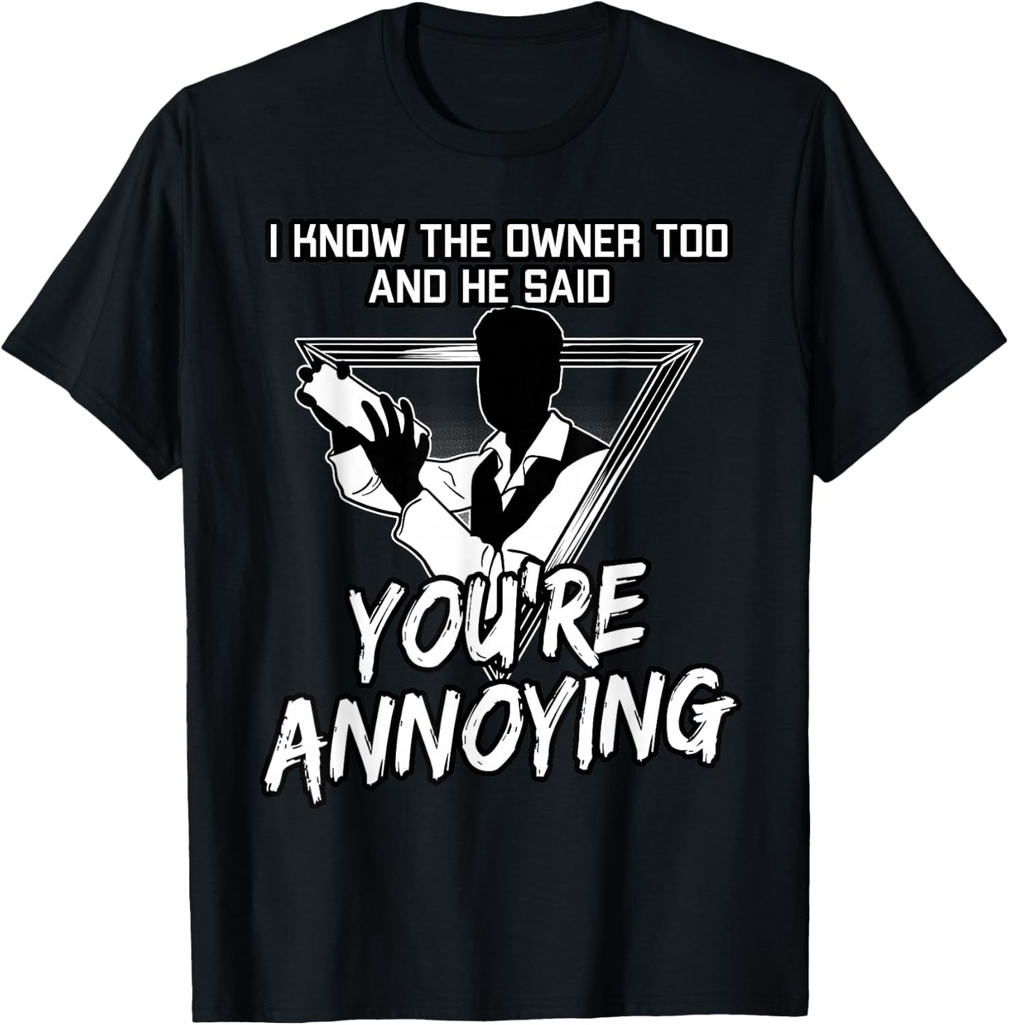 Mixologist I Know The Owner Too T-Shirt - T-Shirt | Black