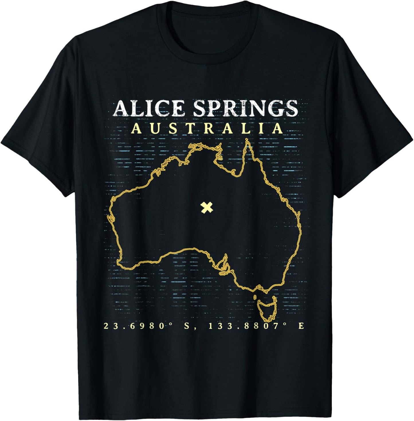 Australia Alice Springs T-Shirt - T-Shirt | Black