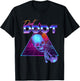 Doot Doot Mr Skeltal Synthwave Streetwear T-Shirt - T-Shirt | Black
