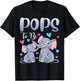 Soon Pops To Be Elephants For Baby Shower Gender Reveal Men T-Shirt - T-Shirt | Black