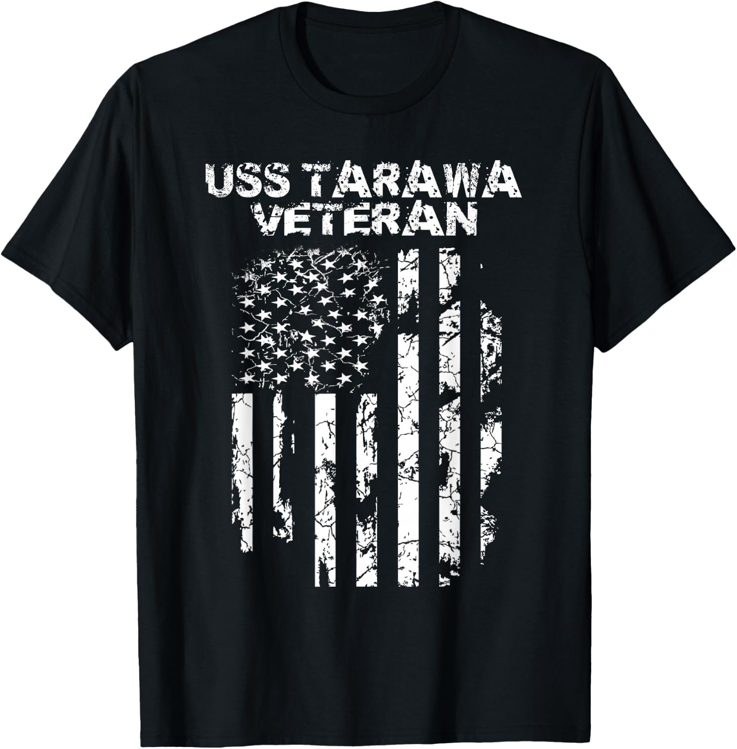 USS Tarawa Veteran T-Shirt - T-Shirt | Black