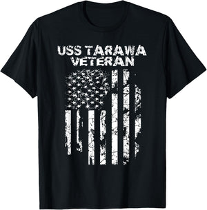 USS Tarawa Veteran T-Shirt - T-Shirt | Black