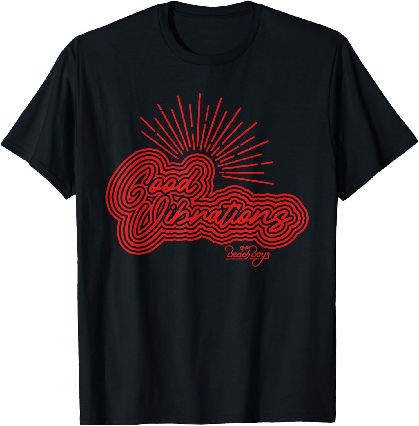 Beach Boys Good Vibrations T-Shirt - T-Shirt | Black