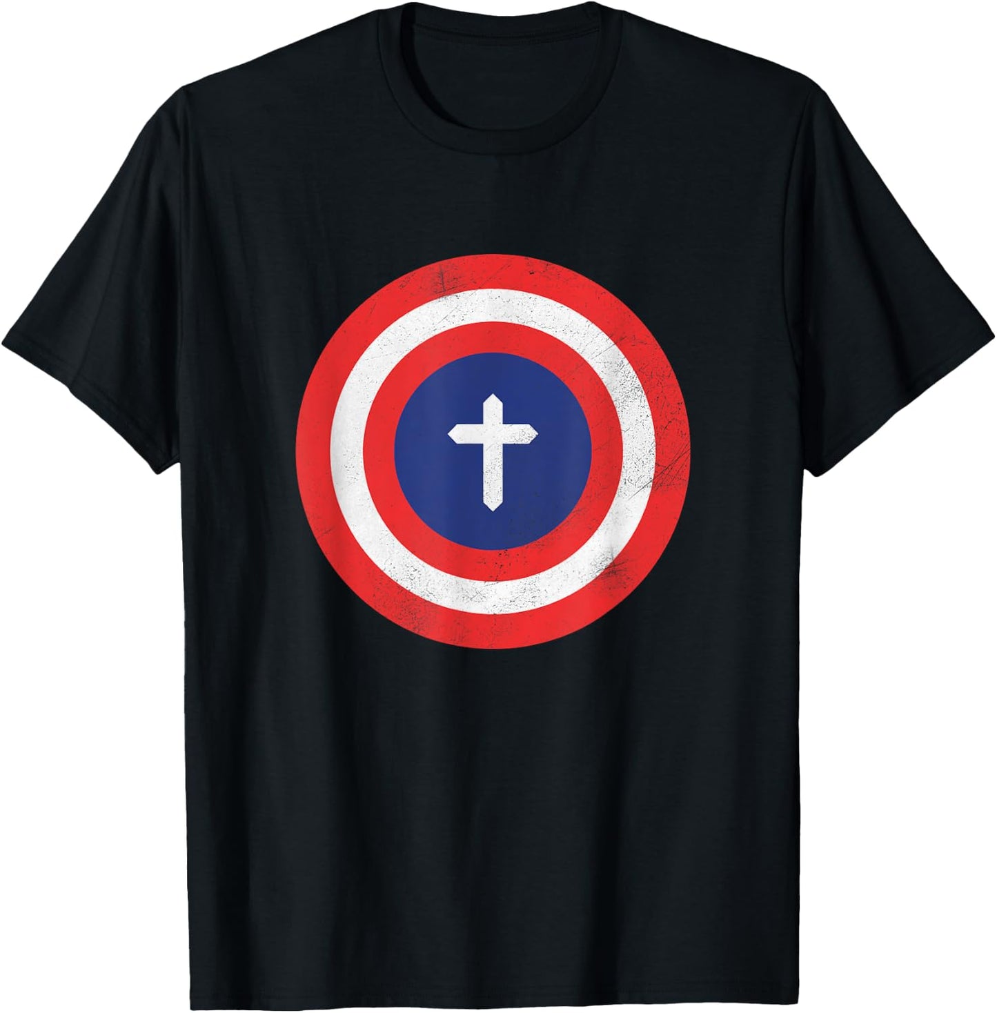 Captain Jesus Christ Cool Christian T-Shirt - T-Shirt | Black