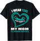In my memory of my mom SCLERODERMA AWARENESS T-Shirt - T-Shirt | Black