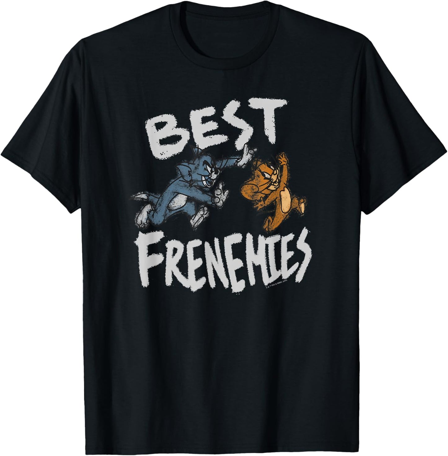 Tom & Jerry Movie Best Frenemies T-Shirt - T-Shirt | Black