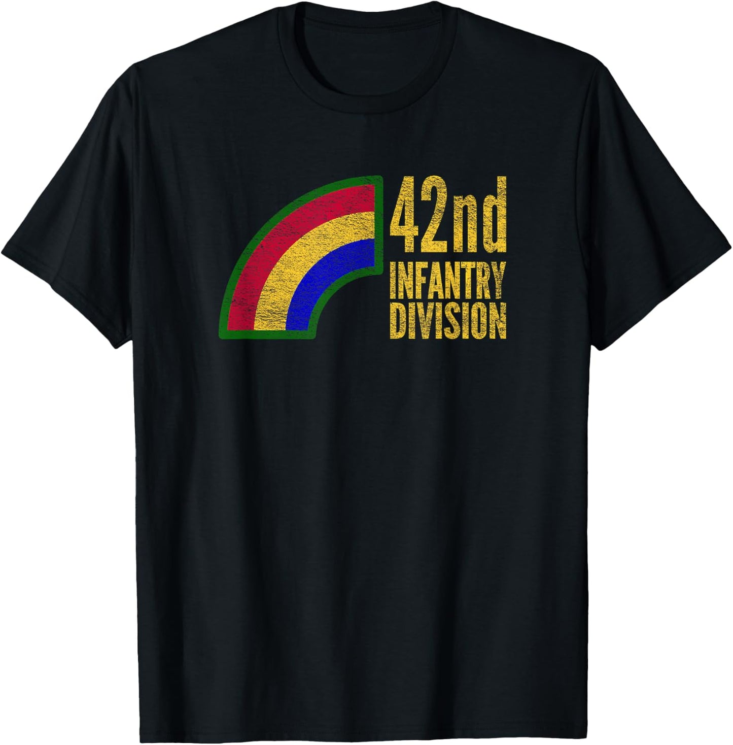 42nd Infantry Division Army T-Shirt - T-Shirt | Black