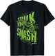 Marvel Avengers Game Hulk Smash Portrait T-Shirt - T-Shirt | Black