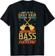 Bassist Men's Shirt Bass Gift Bass Player T-Shirt - T-Shirt | Black
