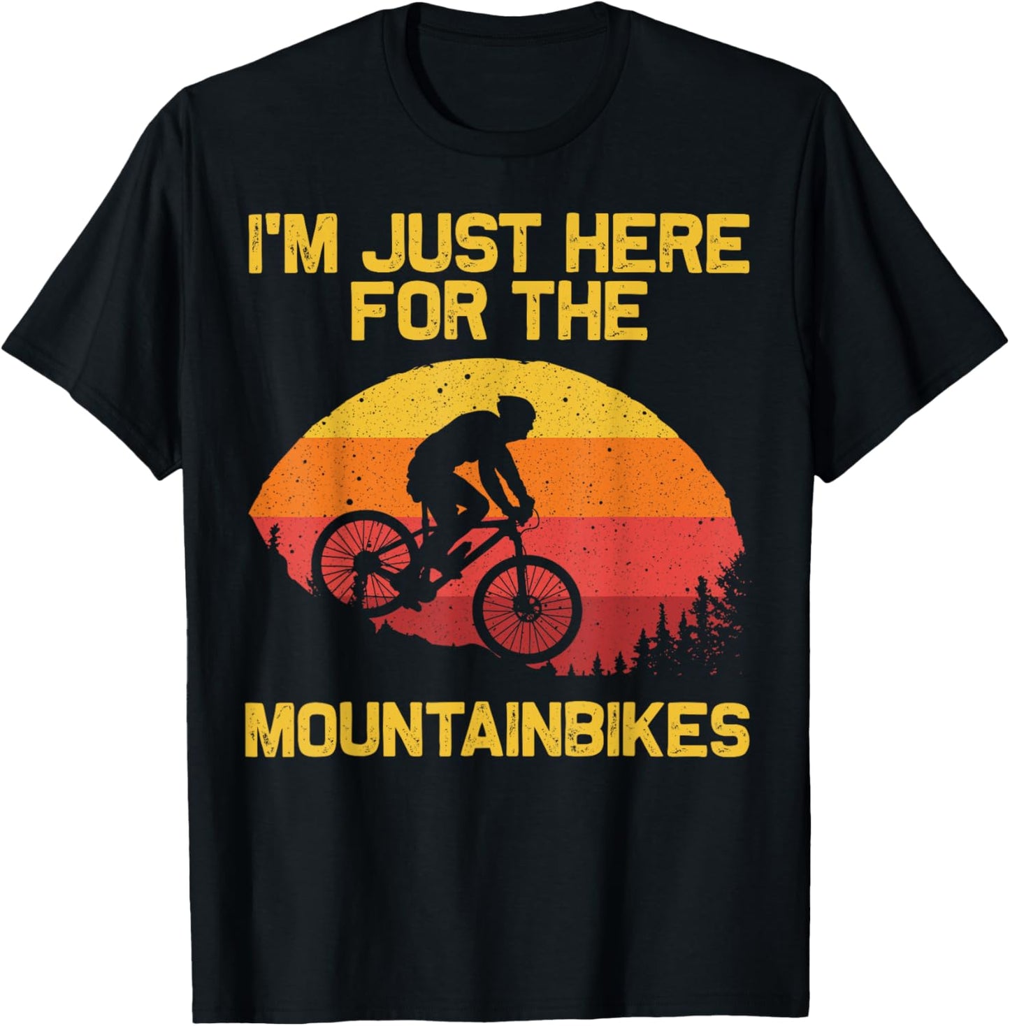 Cool Mountain Biking Women Biker MTB Bicycle Bike T-Shirt - T-Shirt | Black