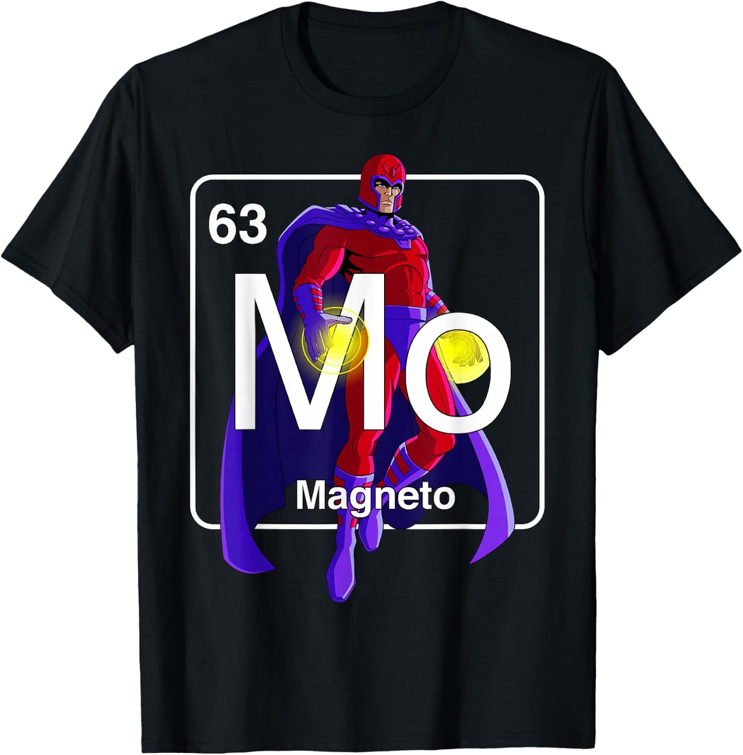 Marvel X-Men Magneto Element T-Shirt - T-Shirt | Black