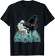 Grand Piano Kids Pianist Gift Astronaut Music Piano T-Shirt - T-Shirt | Black