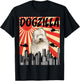 Funny Retro Japanese Dogzilla Old English Sheepdog T-Shirt - T-Shirt | Black