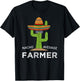 Fun Hilarious Farming Humor Saying | Funny Farmer T-Shirt - T-Shirt | Black