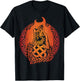 Viking Fenrir Celtic Circle Norse Mythology Men Kids Women T-Shirt - T-Shirt | Black