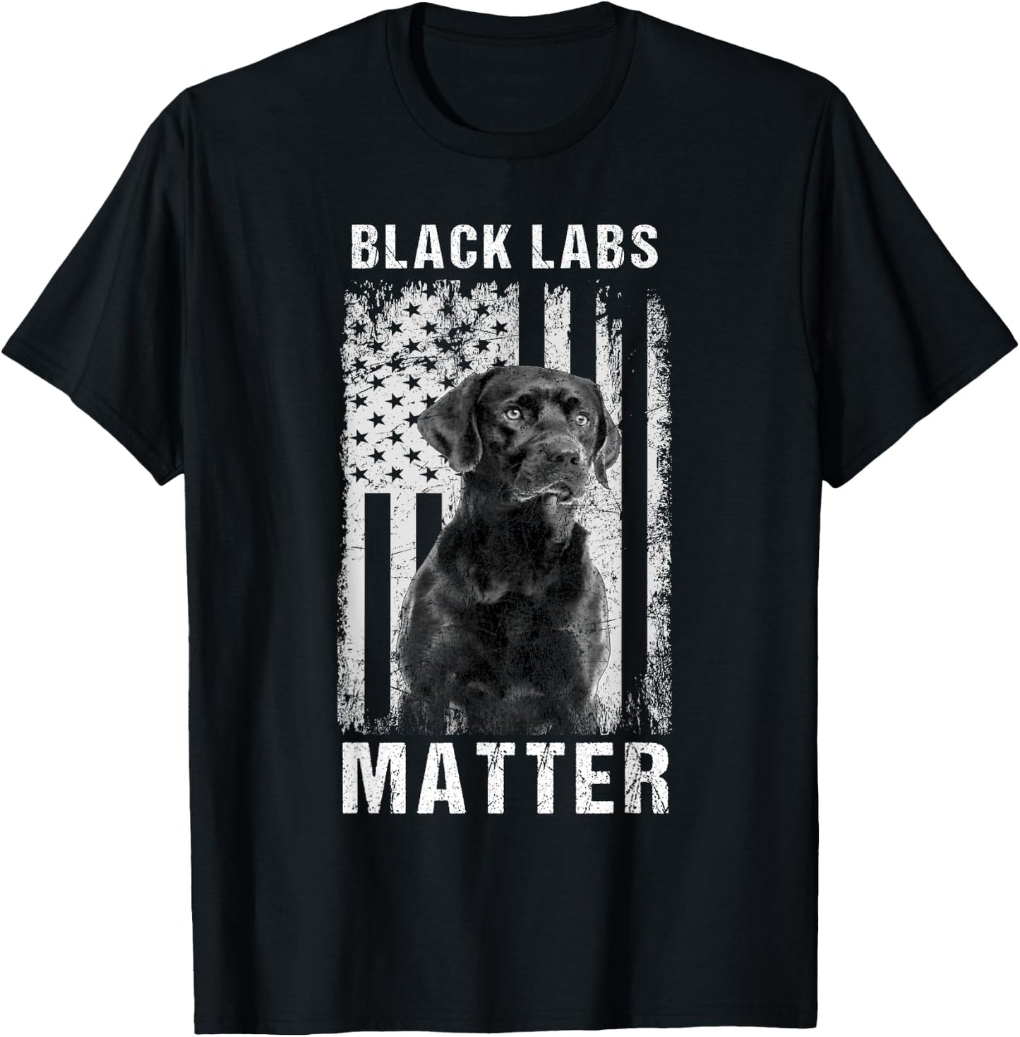 Black Labs Matter Labrador Retriever T-Shirt - T-Shirt | Black
