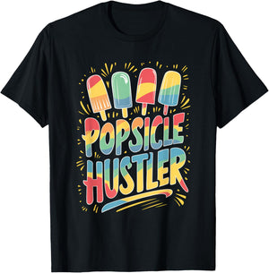Hustler - Popsicle Print Shirt T-Shirt - T-Shirt | Black