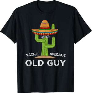 Fun Hilarious Old Guy Humor Saying | Funny Old Man T-Shirt - T-Shirt | Black
