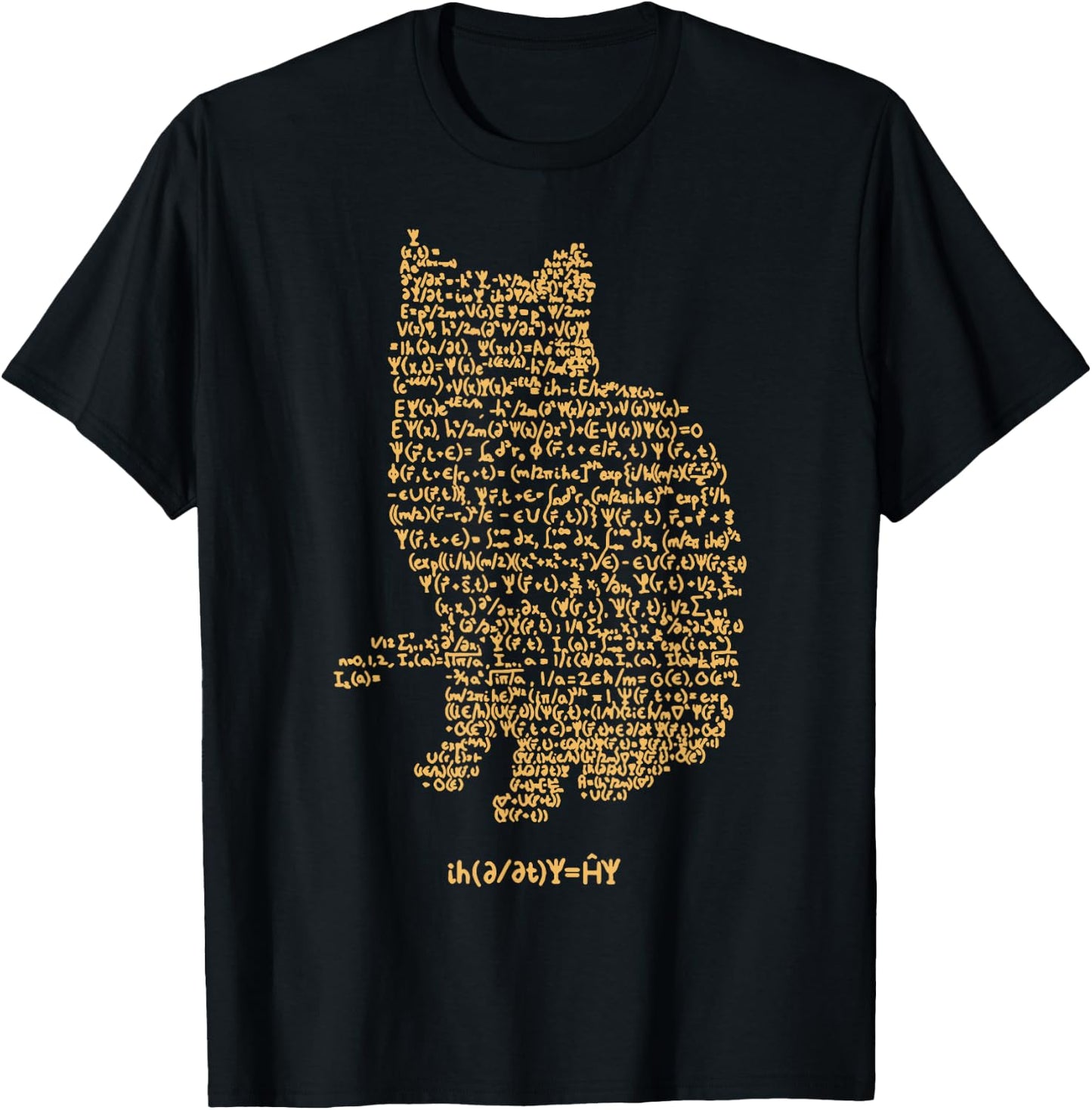 Maxwell Equations Electromagnetic Wave Physics T-Shirt - T-Shirt | Black