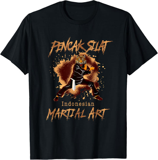 Pencak Silat Indonesian Martial Arts T-Shirt - T-Shirt | Black