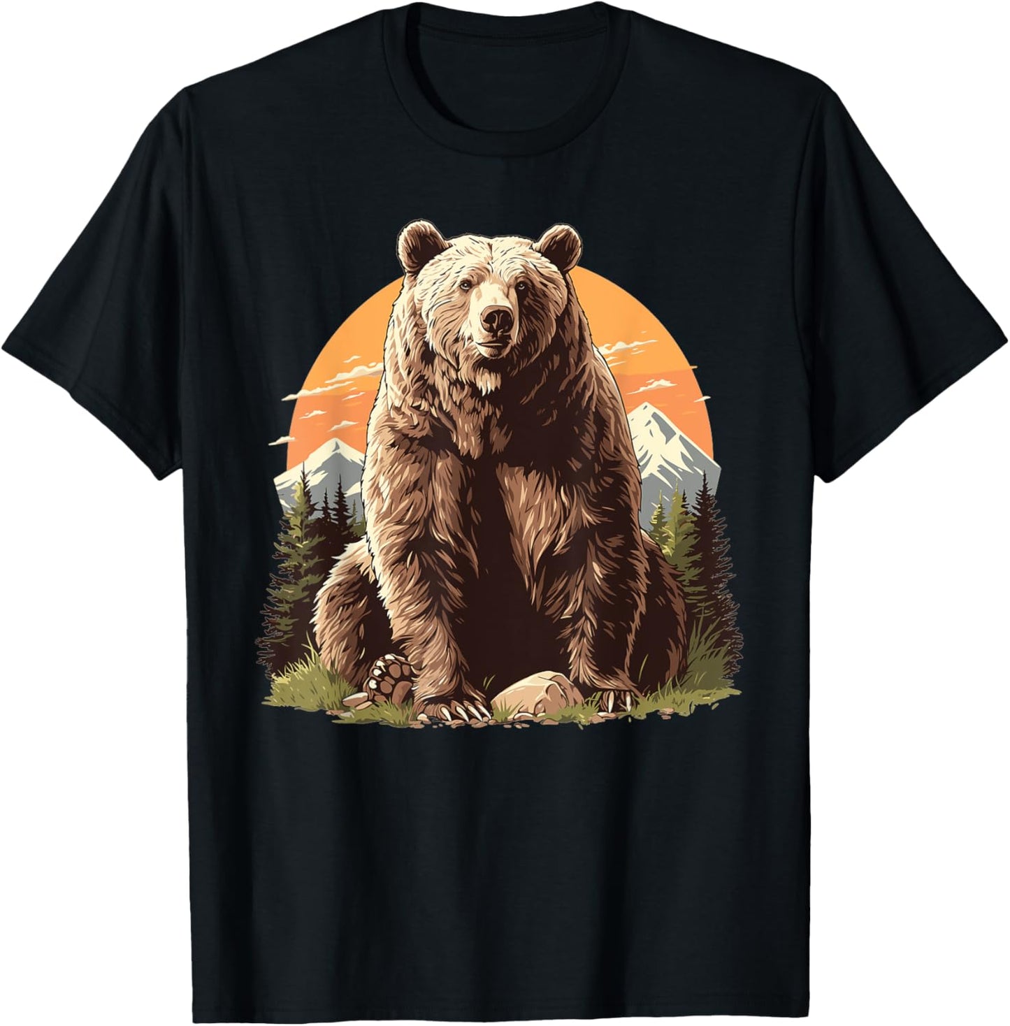 Bears Bear T-Shirt - T-Shirt | Black