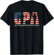 Opa The Veteran The Myth The Legend For Dad Fathers T-Shirt - T-Shirt | Black