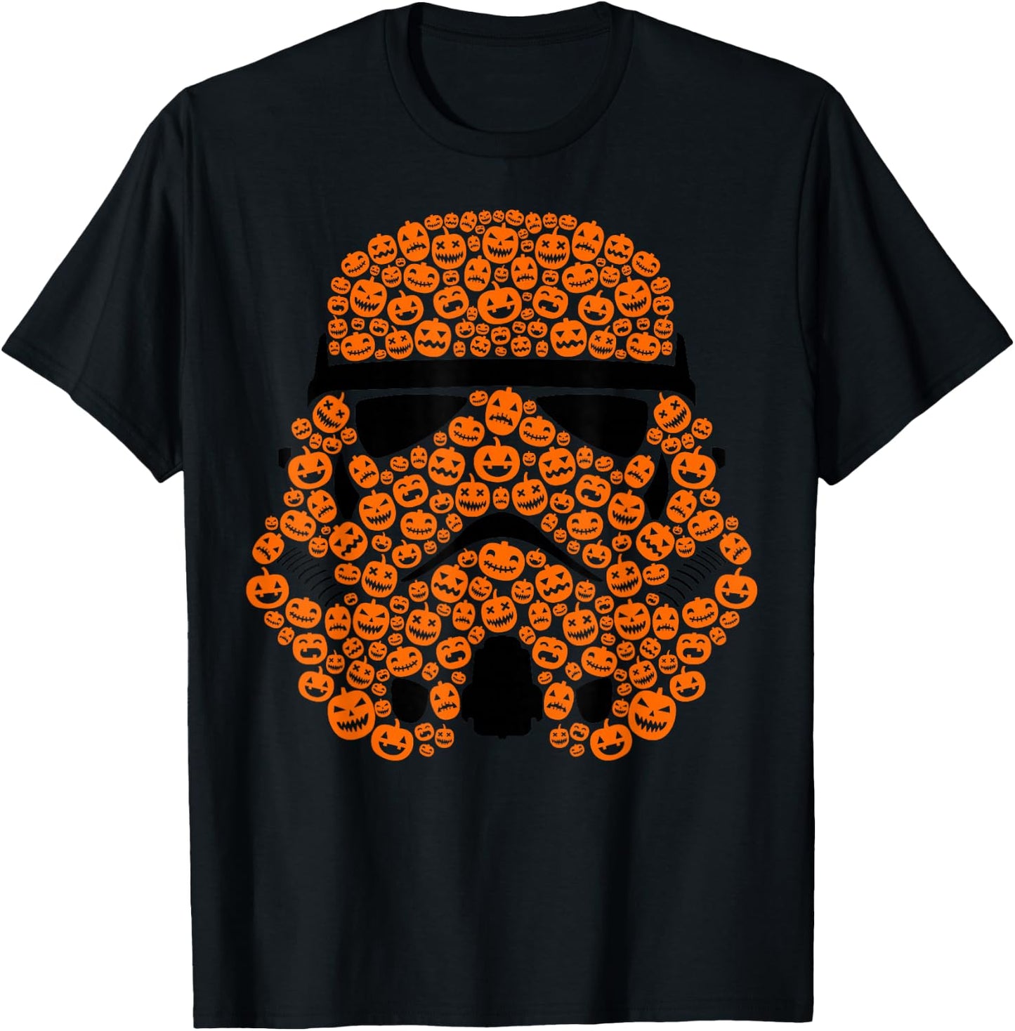 Star Wars Halloween Stormtrooper Big Face T-Shirt - T-Shirt | Black