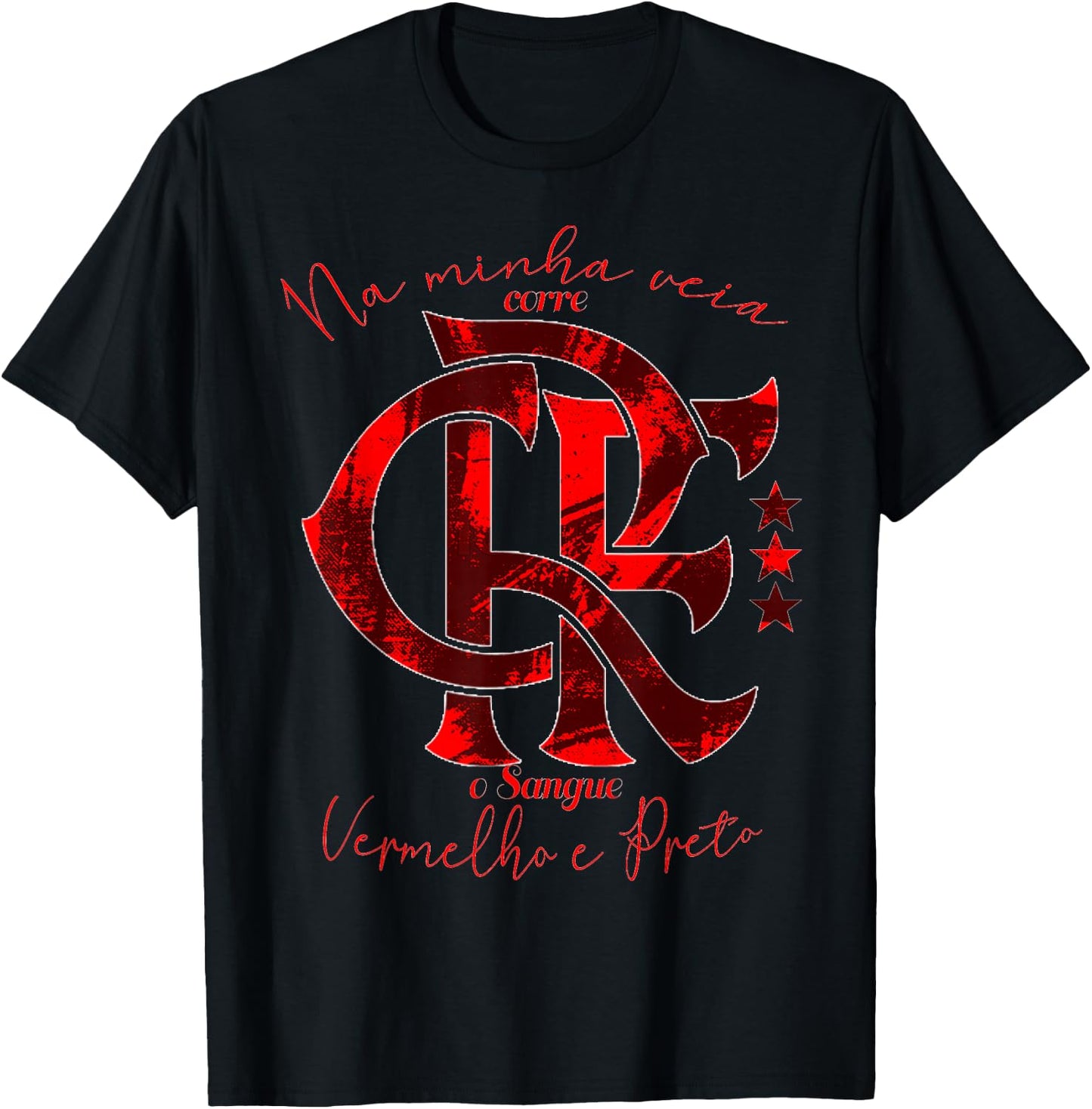 Camiseta Flamengo Vermelho e Preto T-Shirt - T-Shirt | Black
