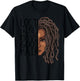 Funny Loc Hair Gift Women Cool Loc'd Girls Have Good Hair T-Shirt - T-Shirt | Black