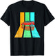 Retro 80s Vintage Style Minivan T-Shirt - T-Shirt | Black