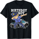 Birthday Boy Police Officer Cop Dab Design For Birthday Boy T-Shirt - T-Shirt | Black