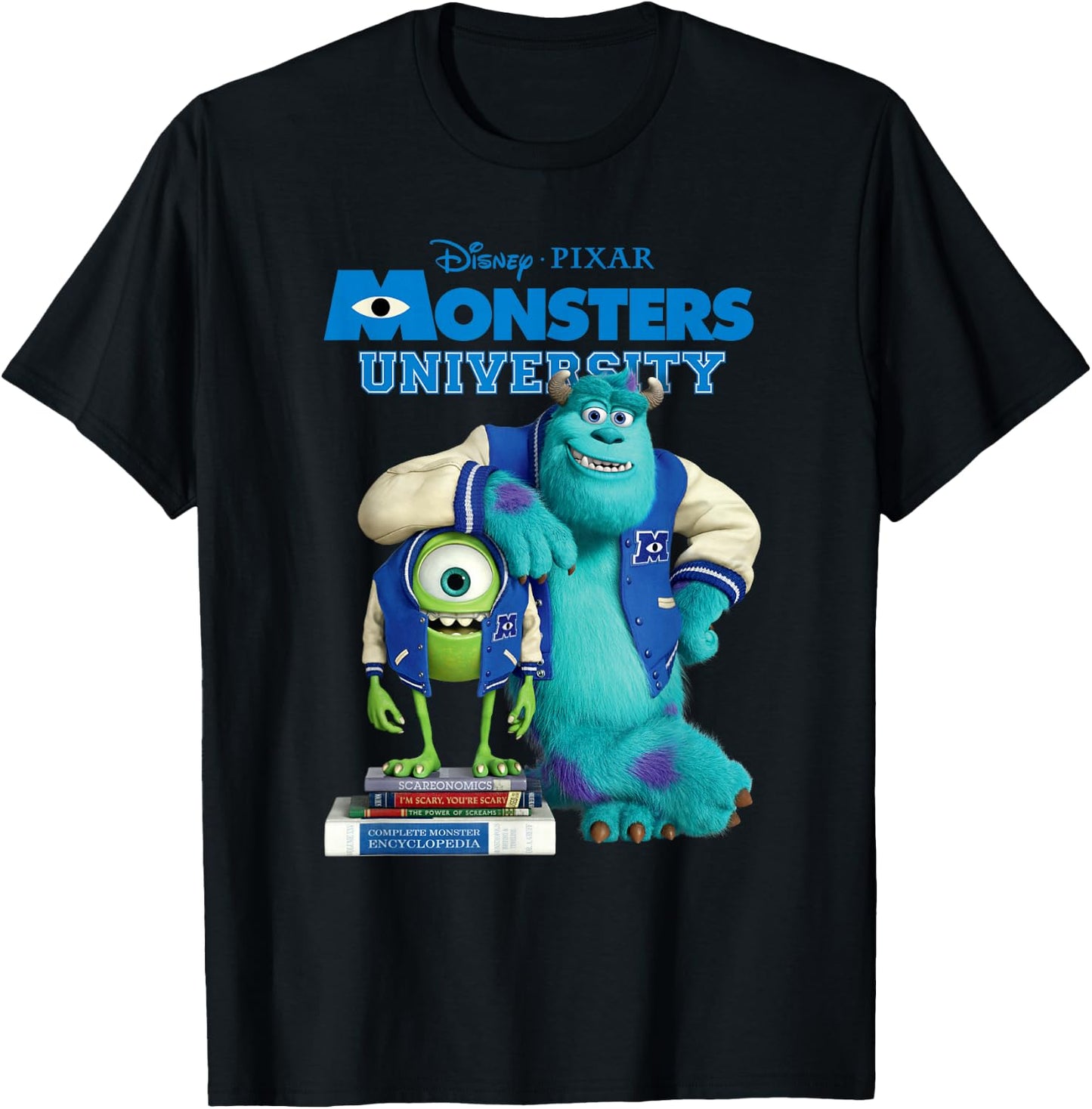 Disney and Pixar's Monsters University Mike and Sulley T-Shirt - T-Shirt | Black