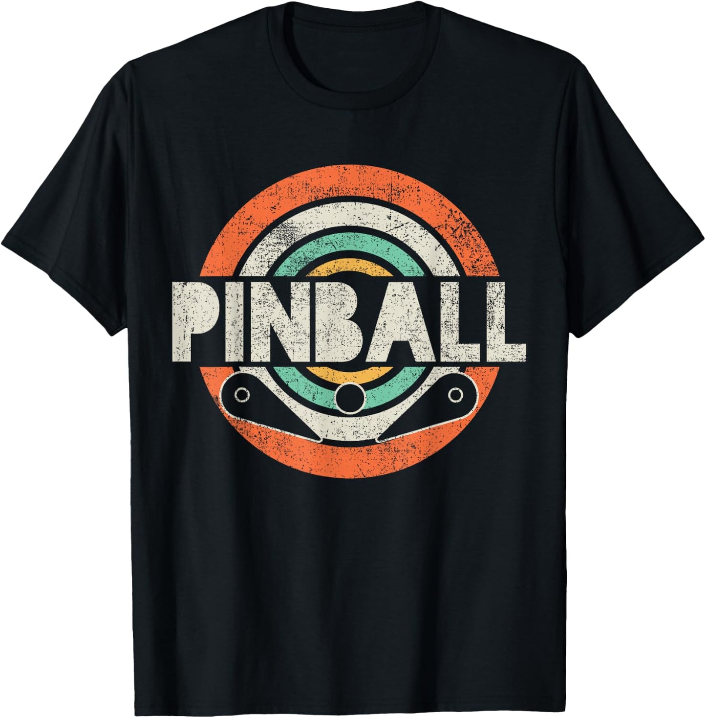 Pinball Game Vintage Black , -Kids, Small T-Shirt - T-Shirt | Black