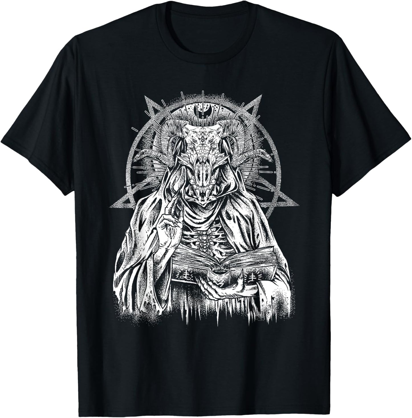 Devil Baphomet T-Shirt - T-Shirt | Black