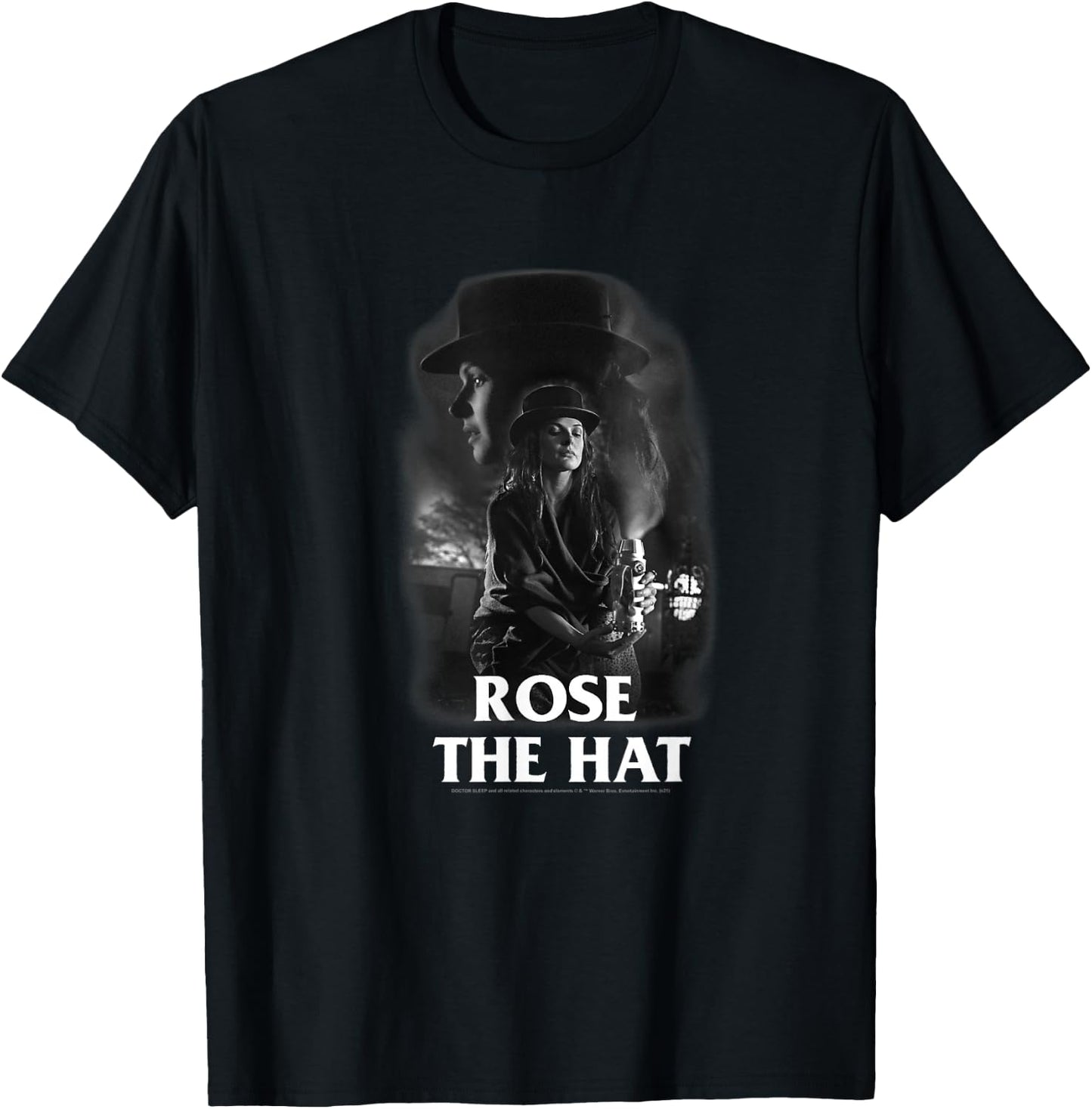 Doctor Sleep Rose The Hat Movie Still Silhouette T-Shirt - T-Shirt | Black
