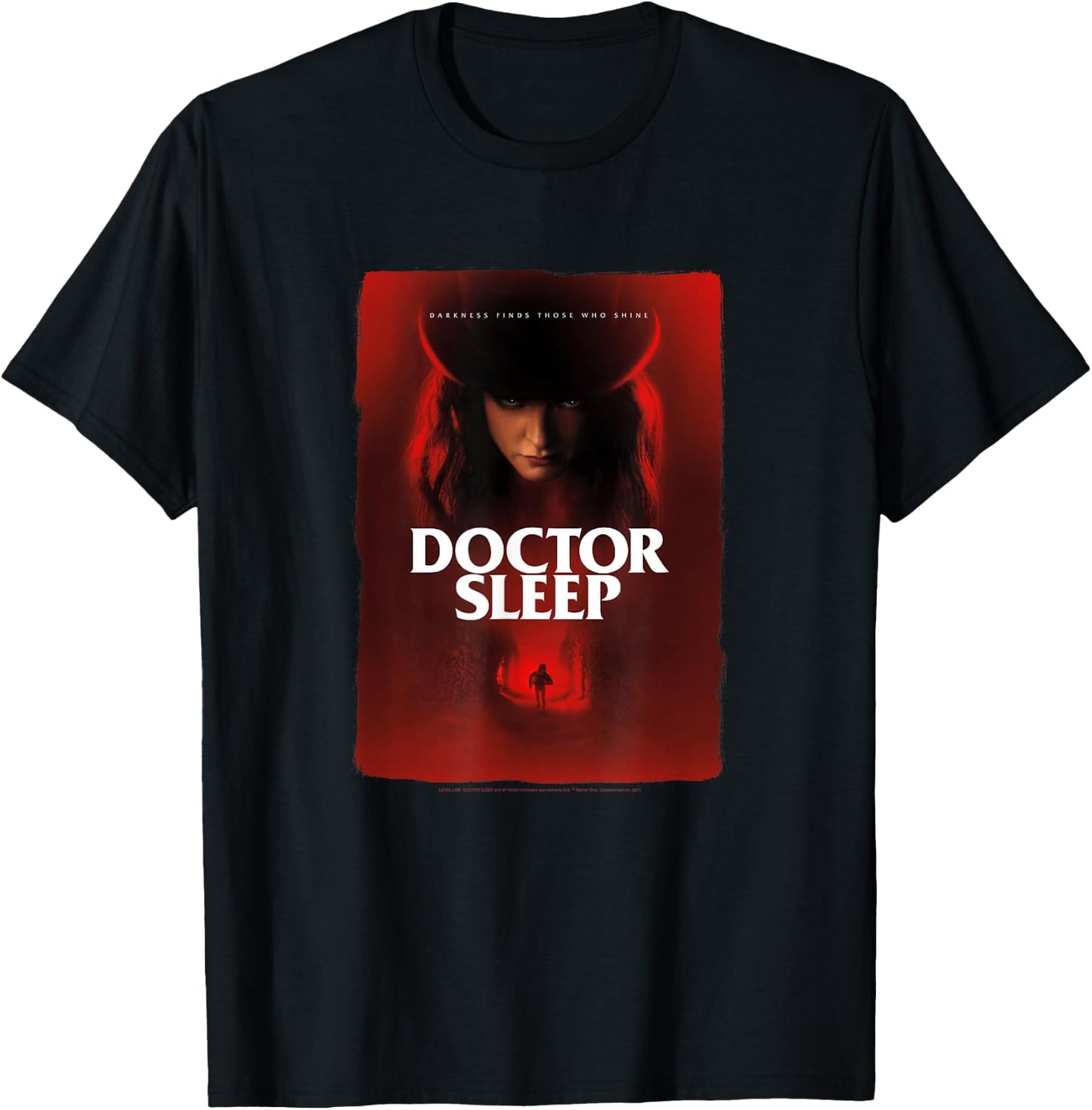 Doctor Sleep Rose Hat Poster T-Shirt - T-Shirt | Black