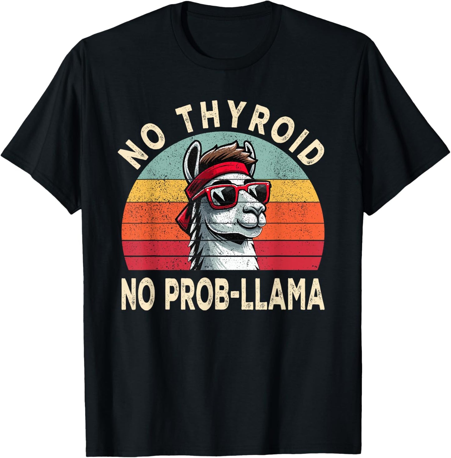 Thyroid Surgery Recovery Thoroid Cancer T-Shirt - T-Shirt | Black