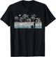 Star Wars R2-D2 & C-3PO Tropical Retro Stripe T-Shirt - T-Shirt | Black